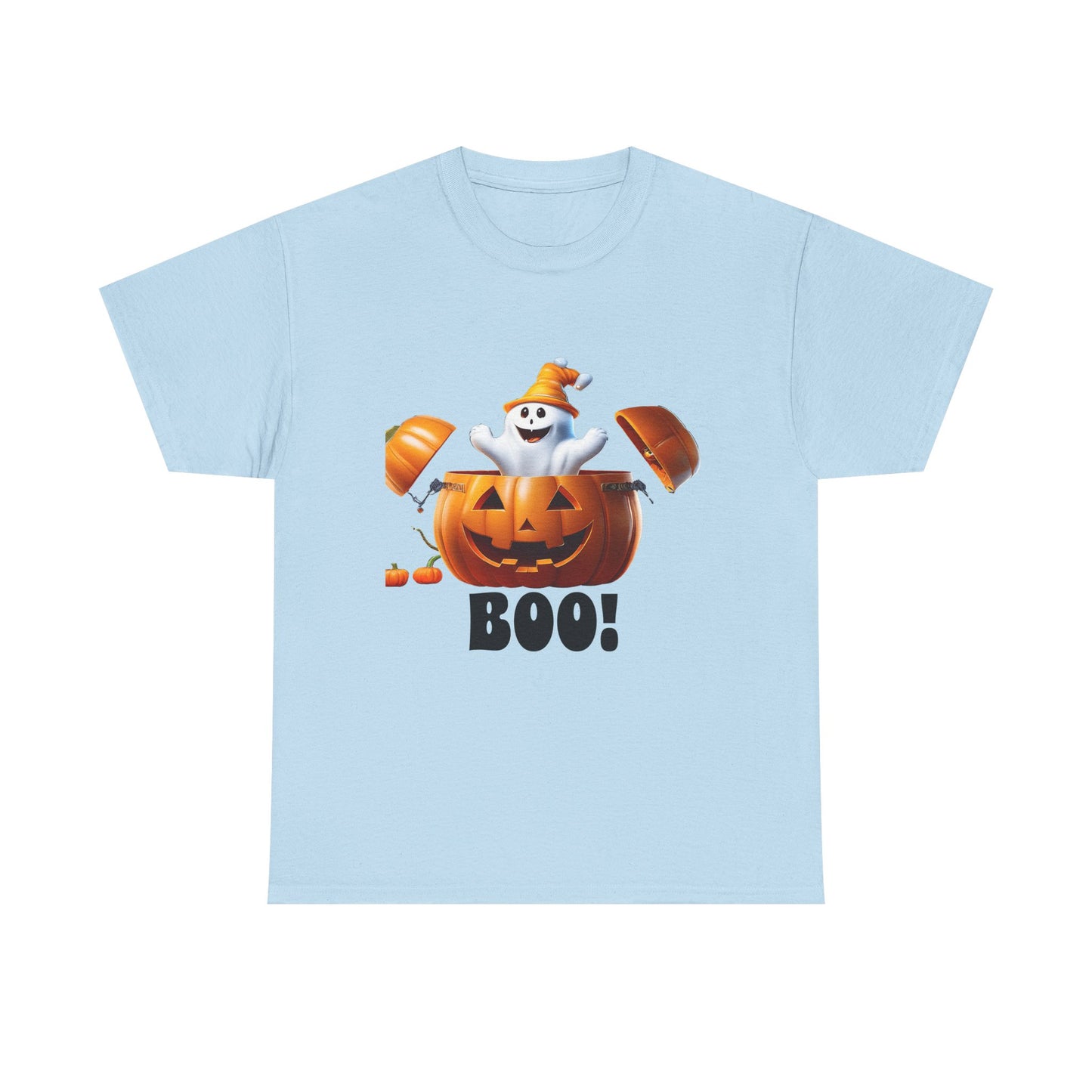 Halloween Jack-in-the-Box, unisex cotton tee
