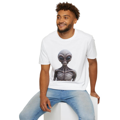 Alien Graphic Unisex T-Shirt | Casual Wear, Gift for Sci-Fi Fans, Birthday Surprise, Unique Statement T-Shirt