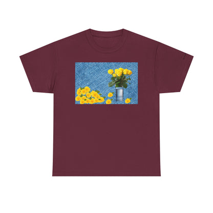 Floral Bouquet Unisex Heavy Cotton Tee