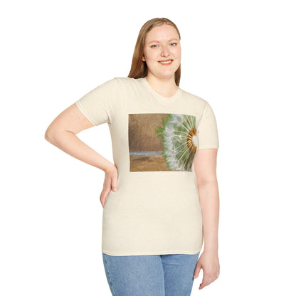 Boho Floral T-Shirt, Softstyle Unisex Tee, Casual Wear, Nature Lover Gift, Summer Outfit, Art Inspired Clothing