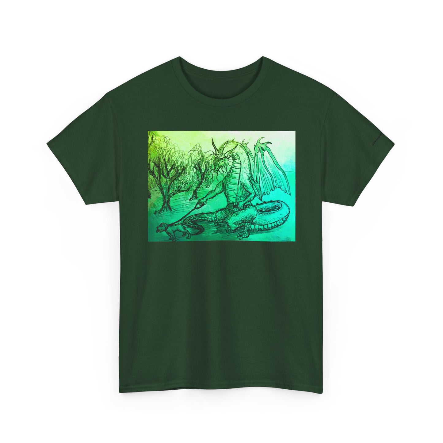 Dragon Art Unisex Heavy Cotton Tee