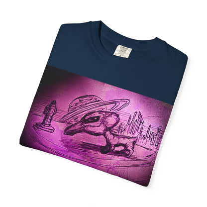 Alien Adventure Unisex T-Shirt - Garment-Dyed Graphic Tee