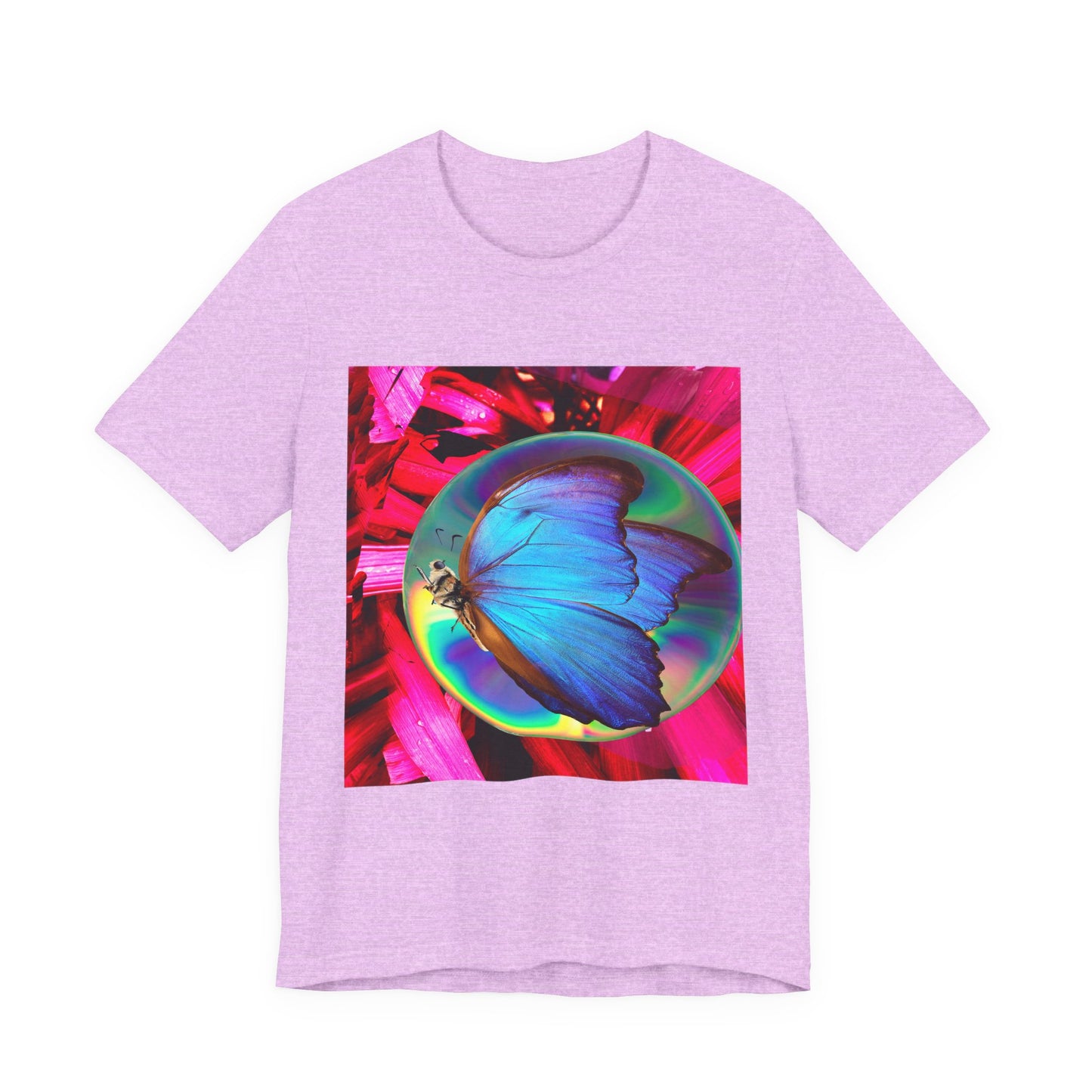 Colorful Butterfly Graphic Tee, Butterfly Shirt, Unisex T-Shirt, Nature Lover Gift, Casual Summer Wear, Vibrant Art Tee