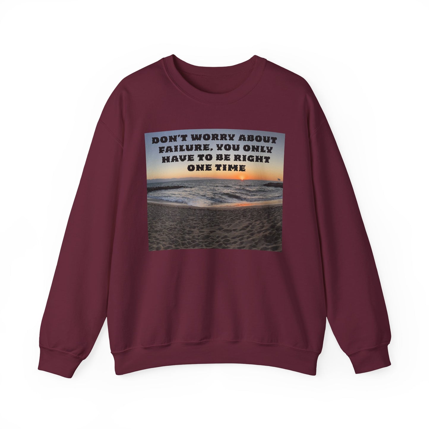 Inspirational Crewneck Sweatshirt - Motivational Apparel, Gift for Friends, Cozy Fashion, Everyday Wear, Positive Vibes
