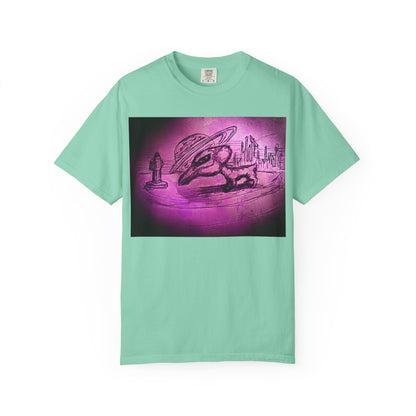 Alien Adventure Unisex T-Shirt - Garment-Dyed Graphic Tee