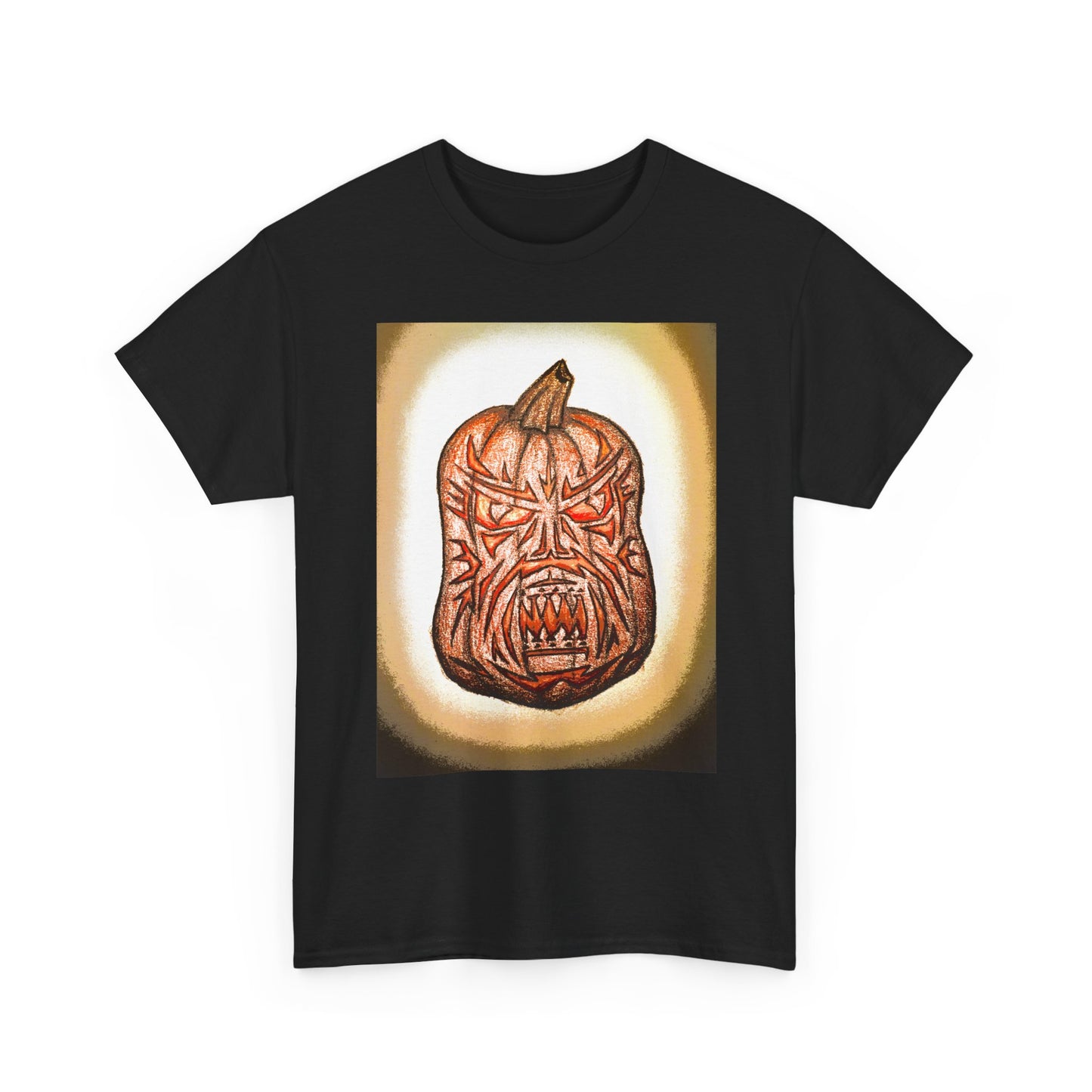 The Goth Pumpkin Unisex Heavy Cotton Tee