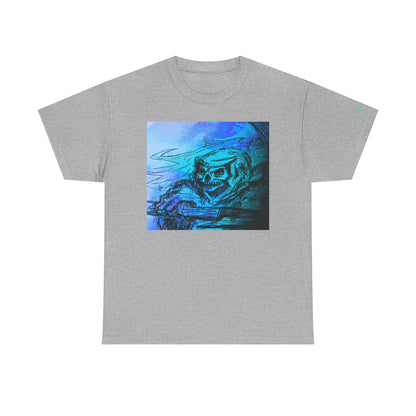 Misty Grim Reeper Art Unisex Heavy Cotton Tee - Unique Graphic T-Shirt for Bold Style