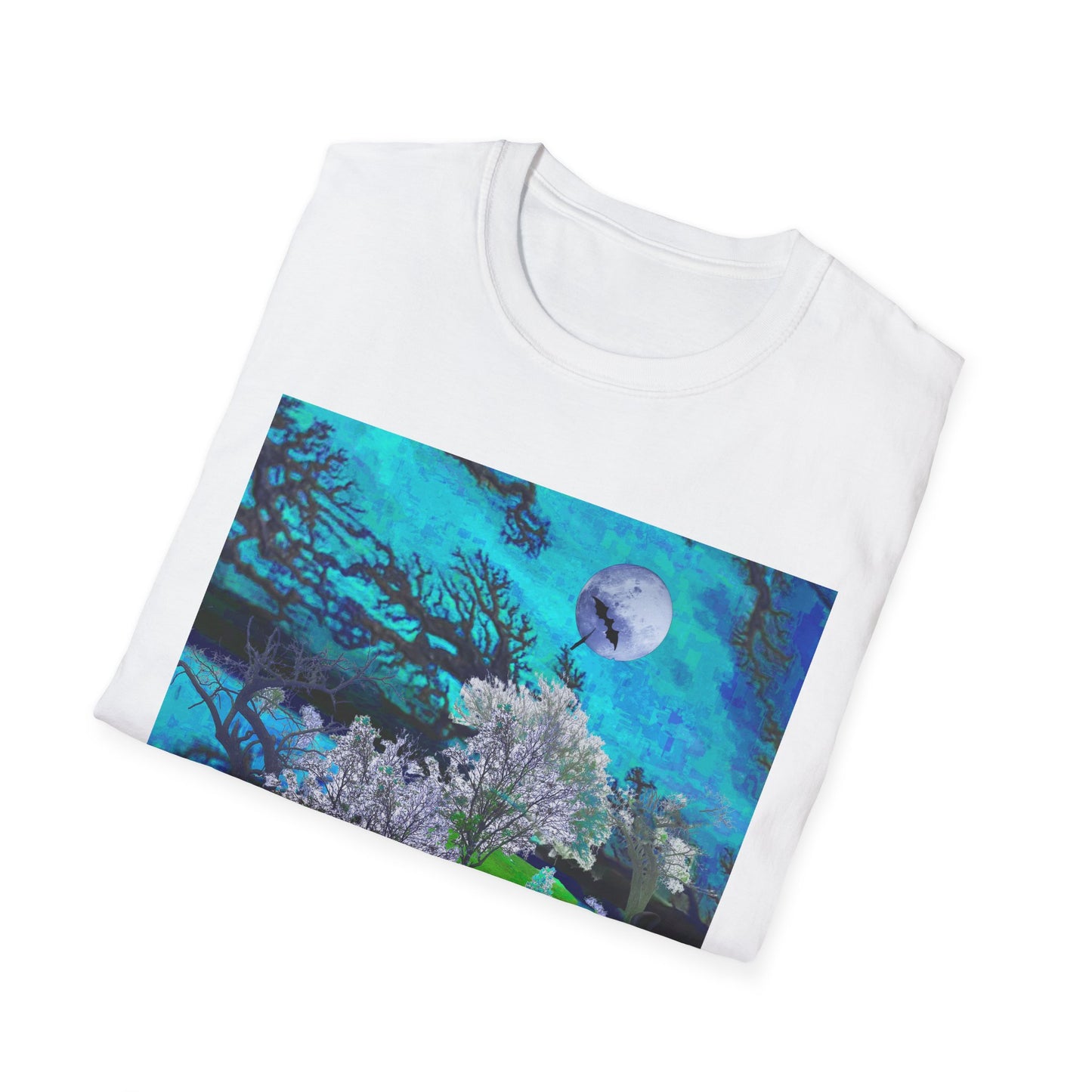 Scary Outdoor Path Halloween T-Shirt