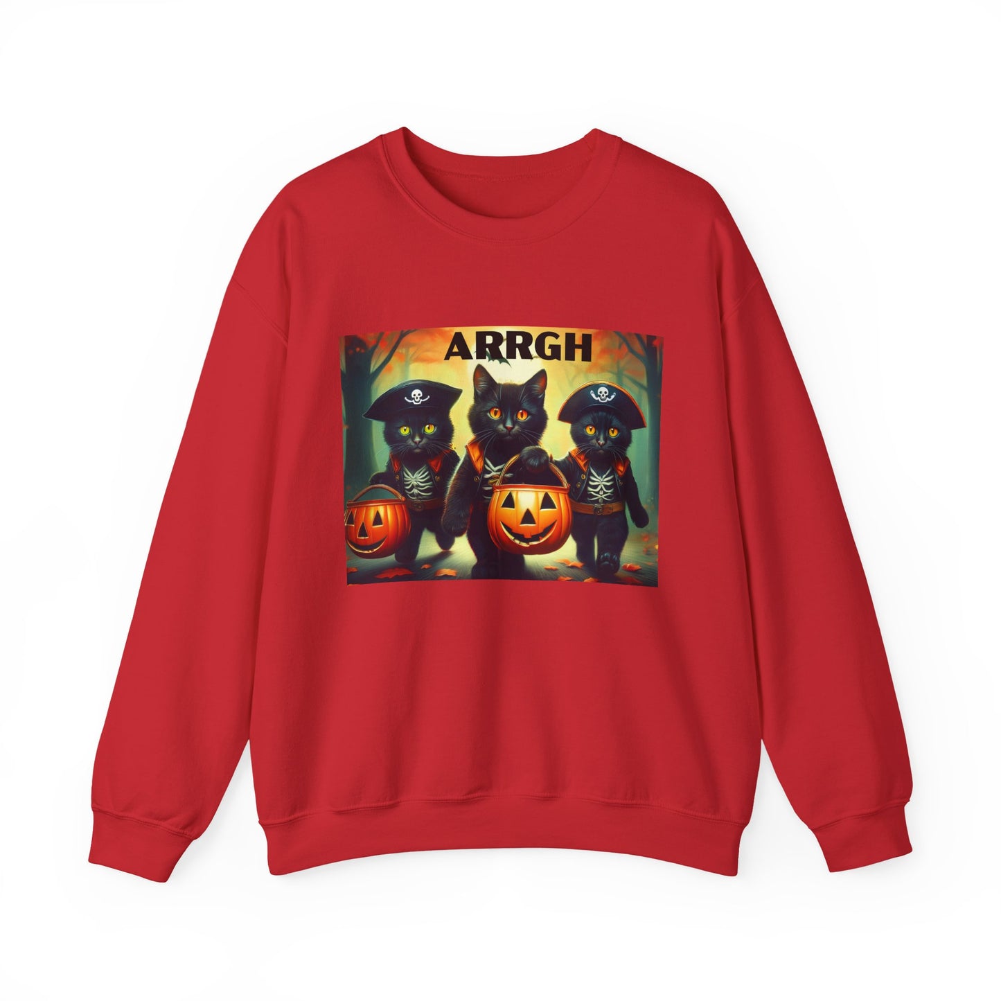 Pirate Cats Crewneck Sweatshirt - Halloween Costume