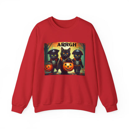 Pirate Cats Crewneck Sweatshirt - Halloween Costume