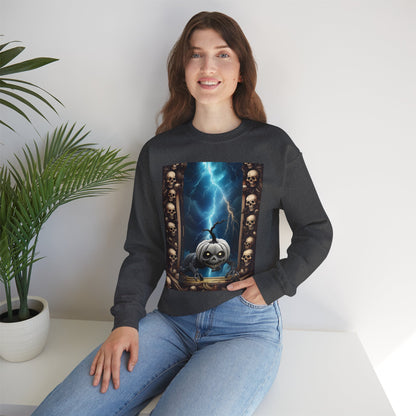 Spooky Pumpkin Sweatshirt - Unisex Heavy Blend™ Crewneck, Halloween Apparel, Cozy Fall Fashion, Casual Sweatshirt, Gifts for Halloween [...]