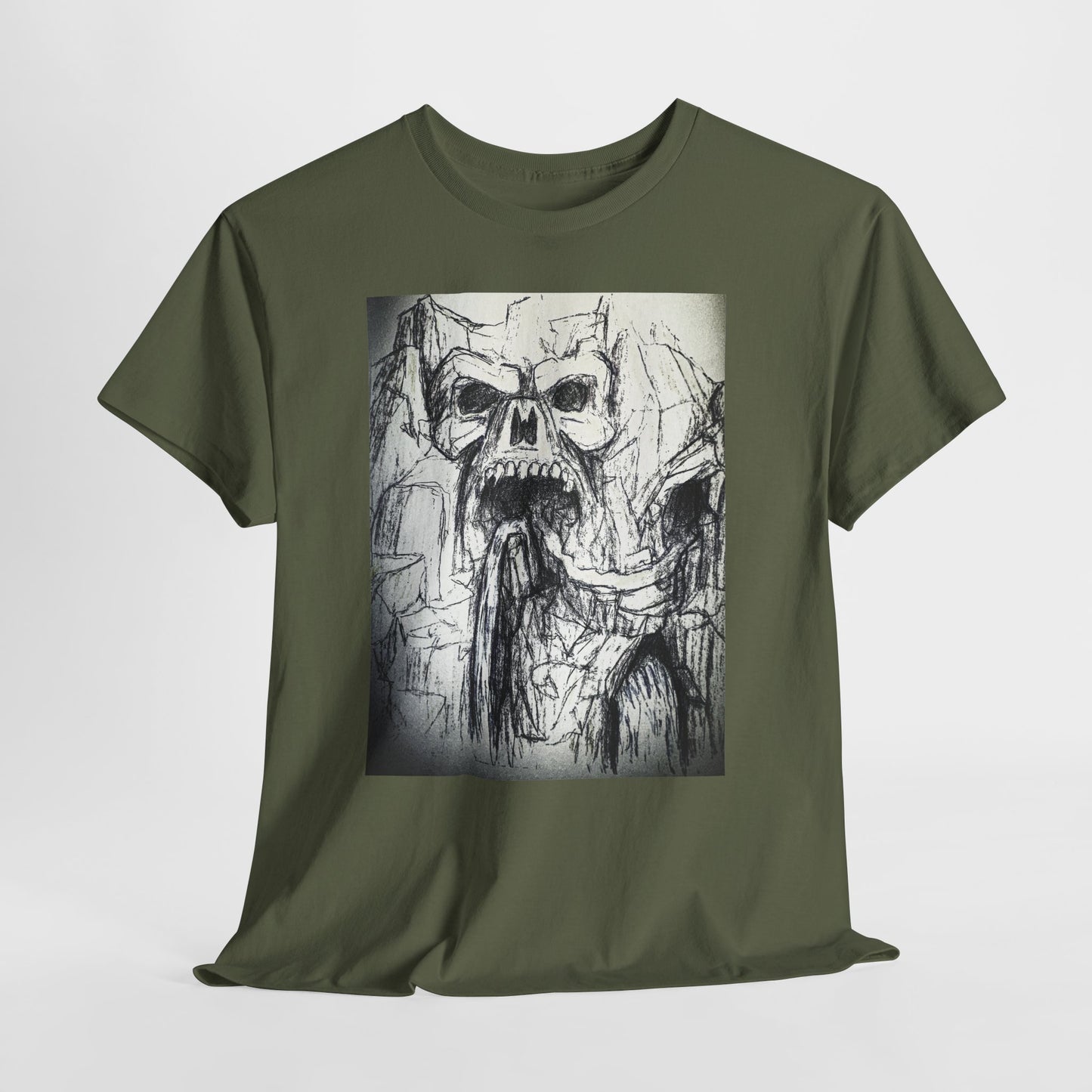 Skull Waterfall Tee