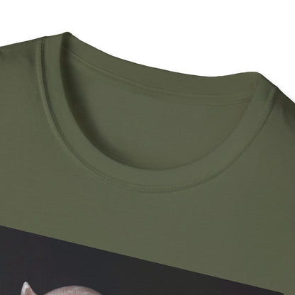 Spooky Skull BOO Halloween Tee, Unisex Softstyle T-Shirt, Halloween Apparel, Casual Ghost Shirt, October Fun Wear, Boo T-Shirt