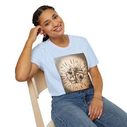 Vintage-Inspired Mutant Unisex Softstyle T-Shirt, Bohemian Tee, Unique Graphic Shirt, Casual Wear, Gift for Friends, Festival Attire