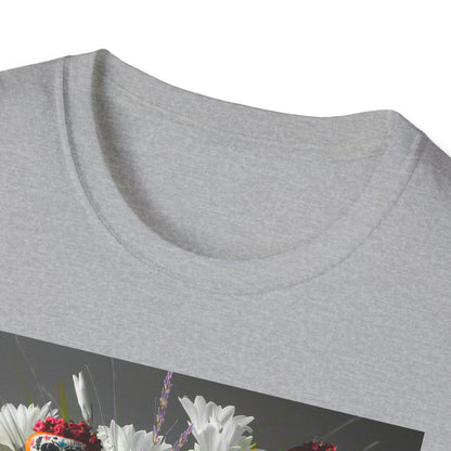 Skeleton Pumpkin Bouquet T-Shirt