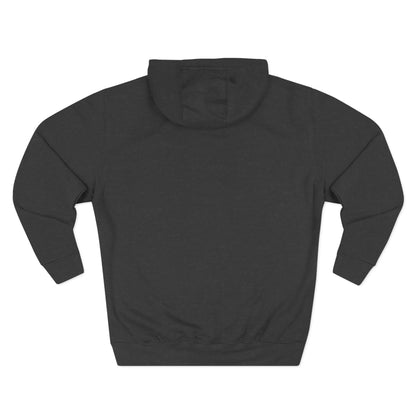 Halloween Distorted Pumpkin Three-Panel Fleece Hoodie