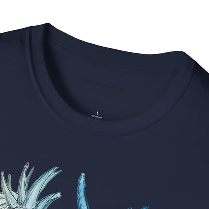 Fantasy Creatures Unisex T-Shirt - Unicorn vs Dragon Design