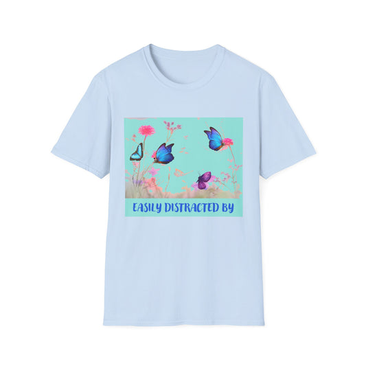 Easily distracted by Butterfly T-Shirt