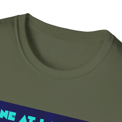 Underwater Adventure T-Shirt - (alone at last)Cool Sea Life Tee, Fish Shirt, Ocean Lover Gift, Beach Day Wear, Casual Summer Style, Swimwear