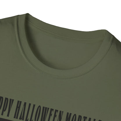 Halloween Graphic Tee, Witch Unisex Softstyle T-Shirt, Spooky Apparel, Trick or Treat Shirt, Halloween Gifts, Fall Fashion