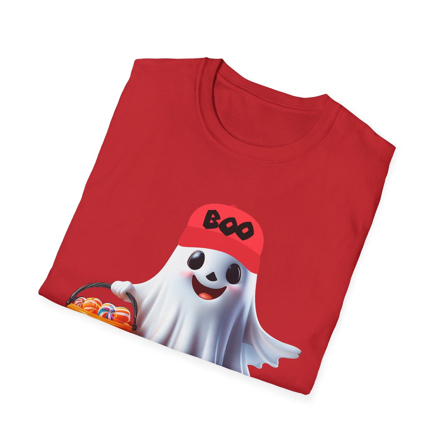 Fun Halloween Ghost T-Shirt, Boo Ghost Tee, Unisex Halloween Shirt, Cute Ghost Costume Top, Spooky Season Apparel