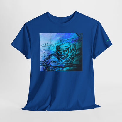 Misty Grim Reeper Art Unisex Heavy Cotton Tee - Unique Graphic T-Shirt for Bold Style