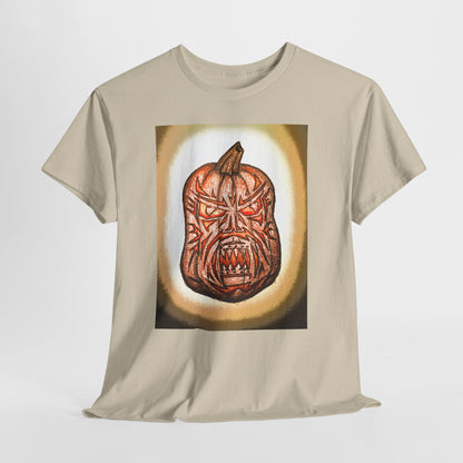 The Goth Pumpkin Unisex Heavy Cotton Tee
