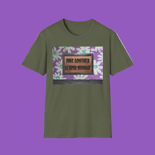 Funny Stupid Monday T-Shirt, Unisex Graphic Tee