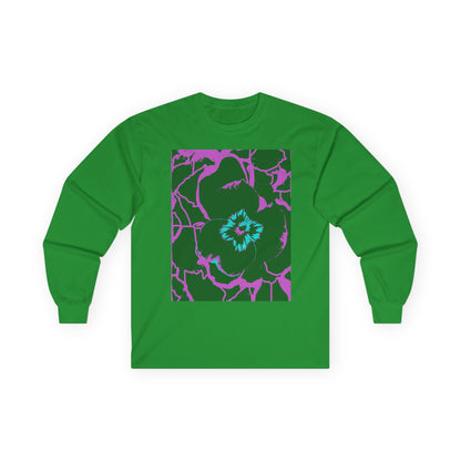 Vibrant Floral Long Sleeve Tee, Unisex Cotton Shirt, Trendy Spring Apparel, Gift for Flower Lovers, Casual Fashion Top, Art-Inspired [...]