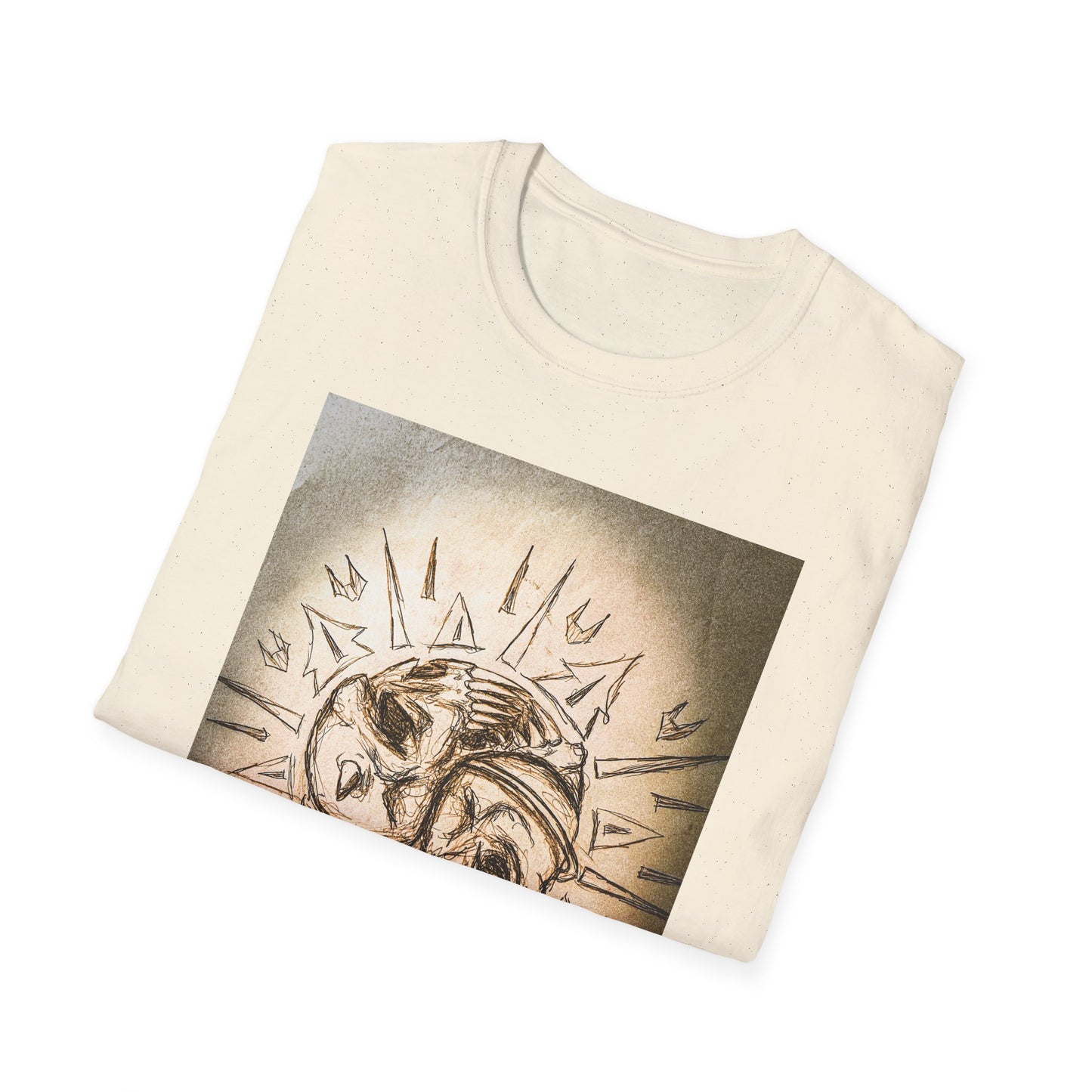 Vintage-Inspired Mutant Unisex Softstyle T-Shirt, Bohemian Tee, Unique Graphic Shirt, Casual Wear, Gift for Friends, Festival Attire