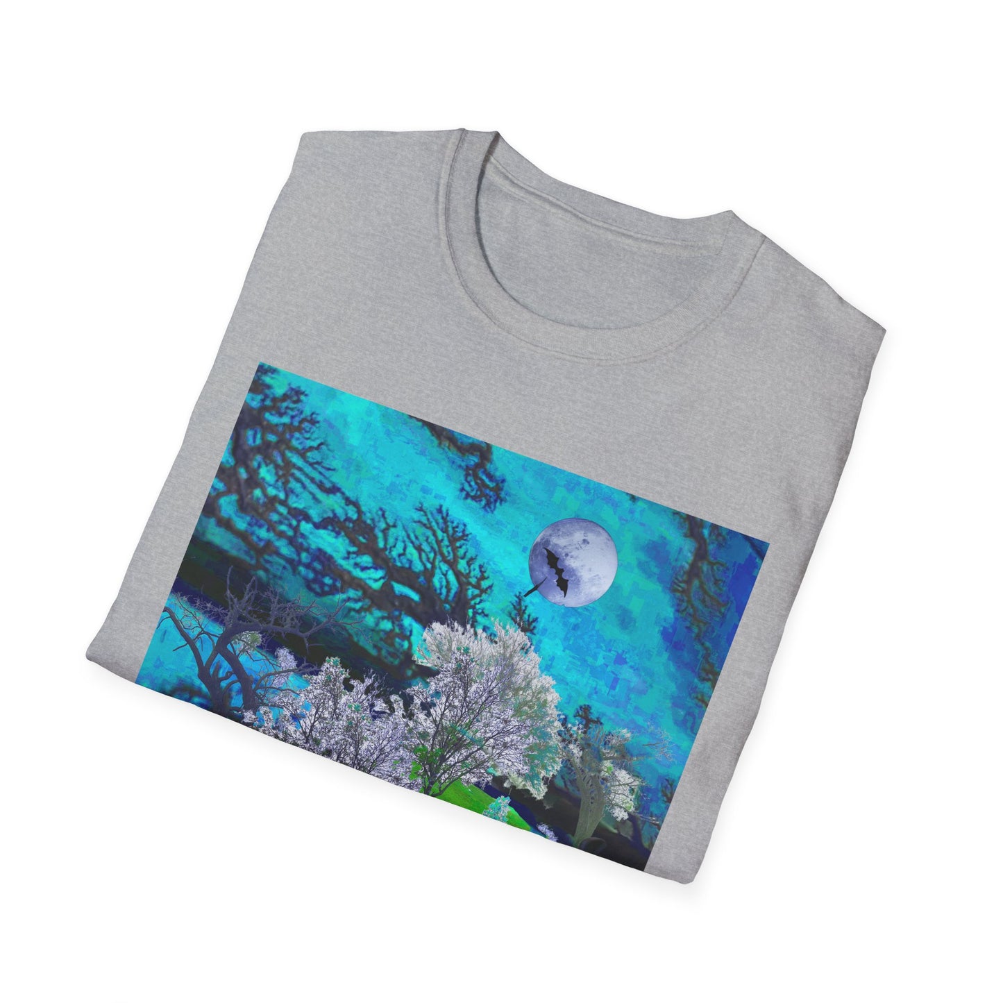 Scary Outdoor Path Halloween T-Shirt