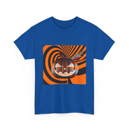 Pumpkin Swirl Unisex Tee | Halloween Shirt, Fall Fashion, Casual Outfit, Gift for Her, Pumpkin Spice Vibes