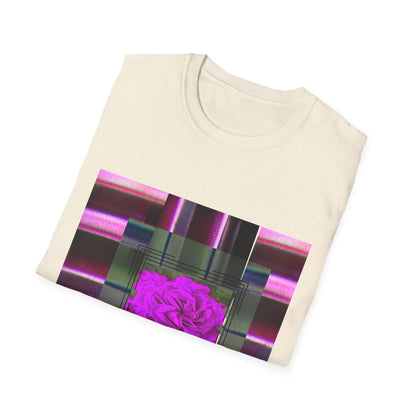 Vibrant Abstract Art T-Shirt, Trendy Graphic Tee, Softstyle Shirt, Unique Gift for Art Lovers, Casual Everyday Wear