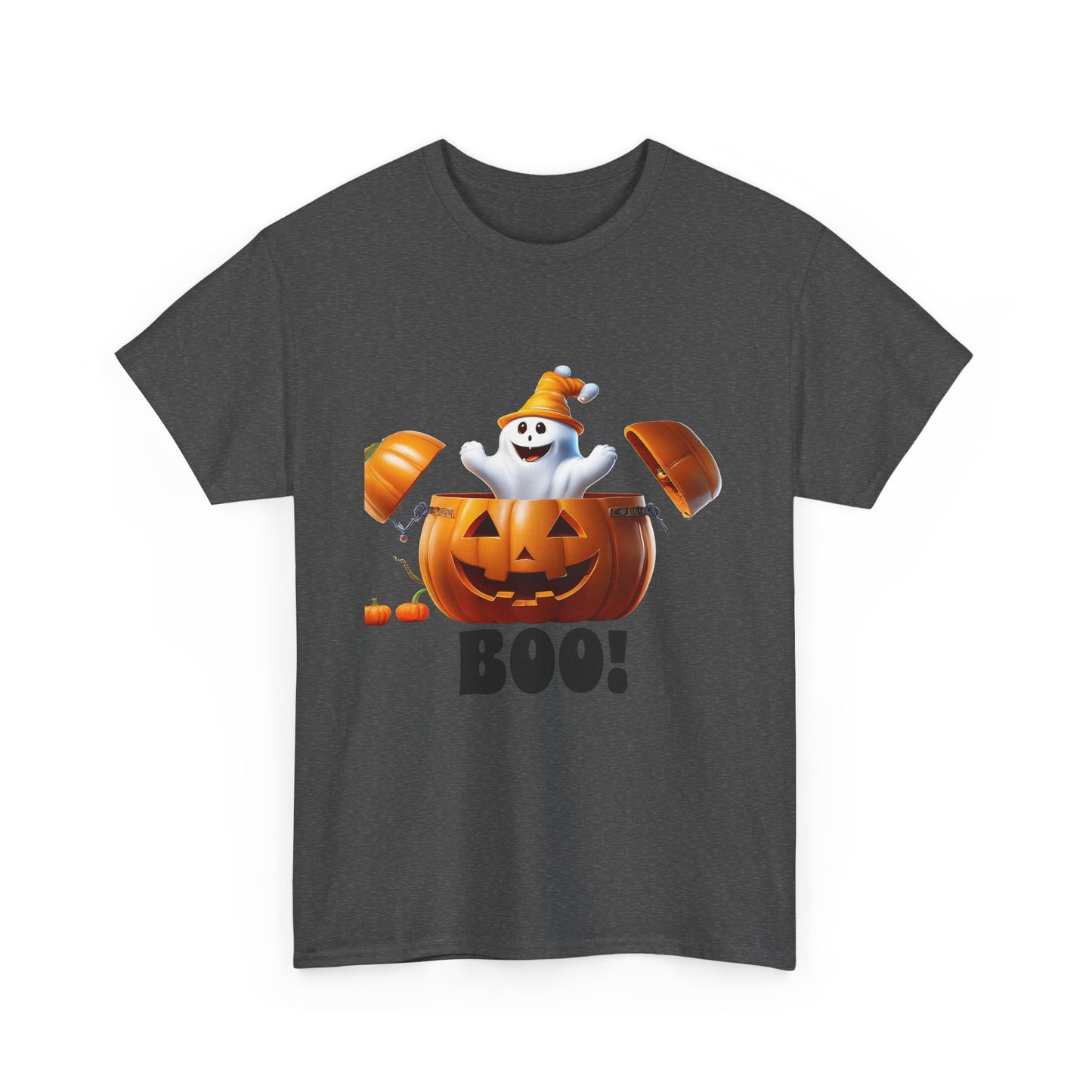 Halloween Jack-in-the-Box, unisex cotton tee