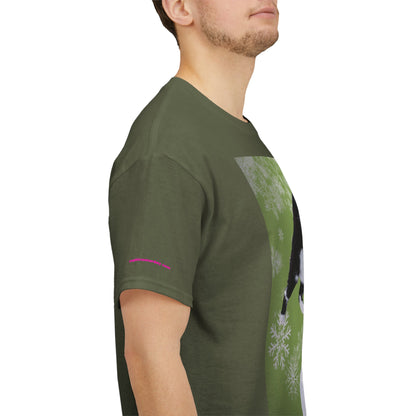 Holiday Cat T‑Shirt – “Aahhh, The Holidays” Funny Snowman Cat Tee