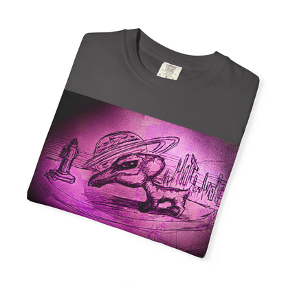 Alien Adventure Unisex T-Shirt - Garment-Dyed Graphic Tee