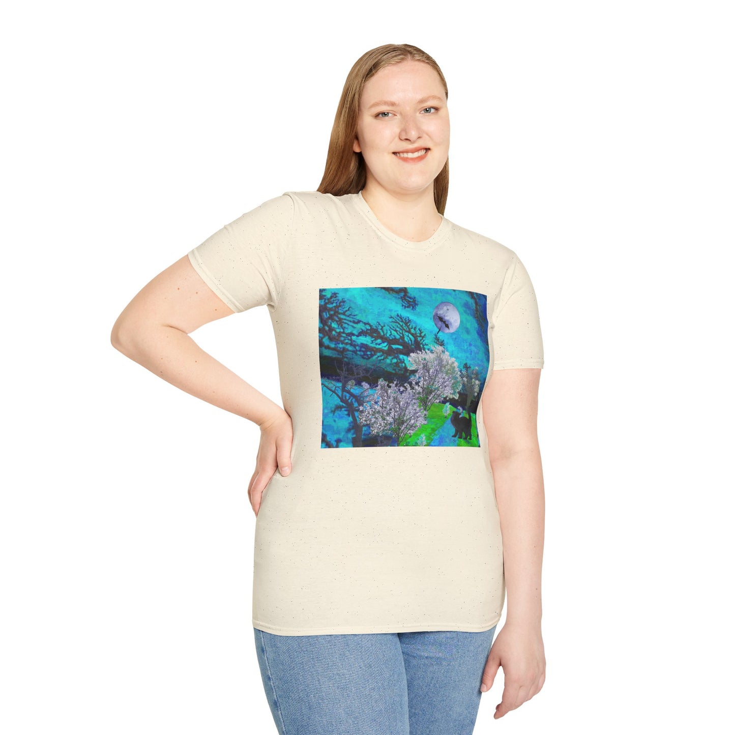 Scary Outdoor Path Halloween T-Shirt