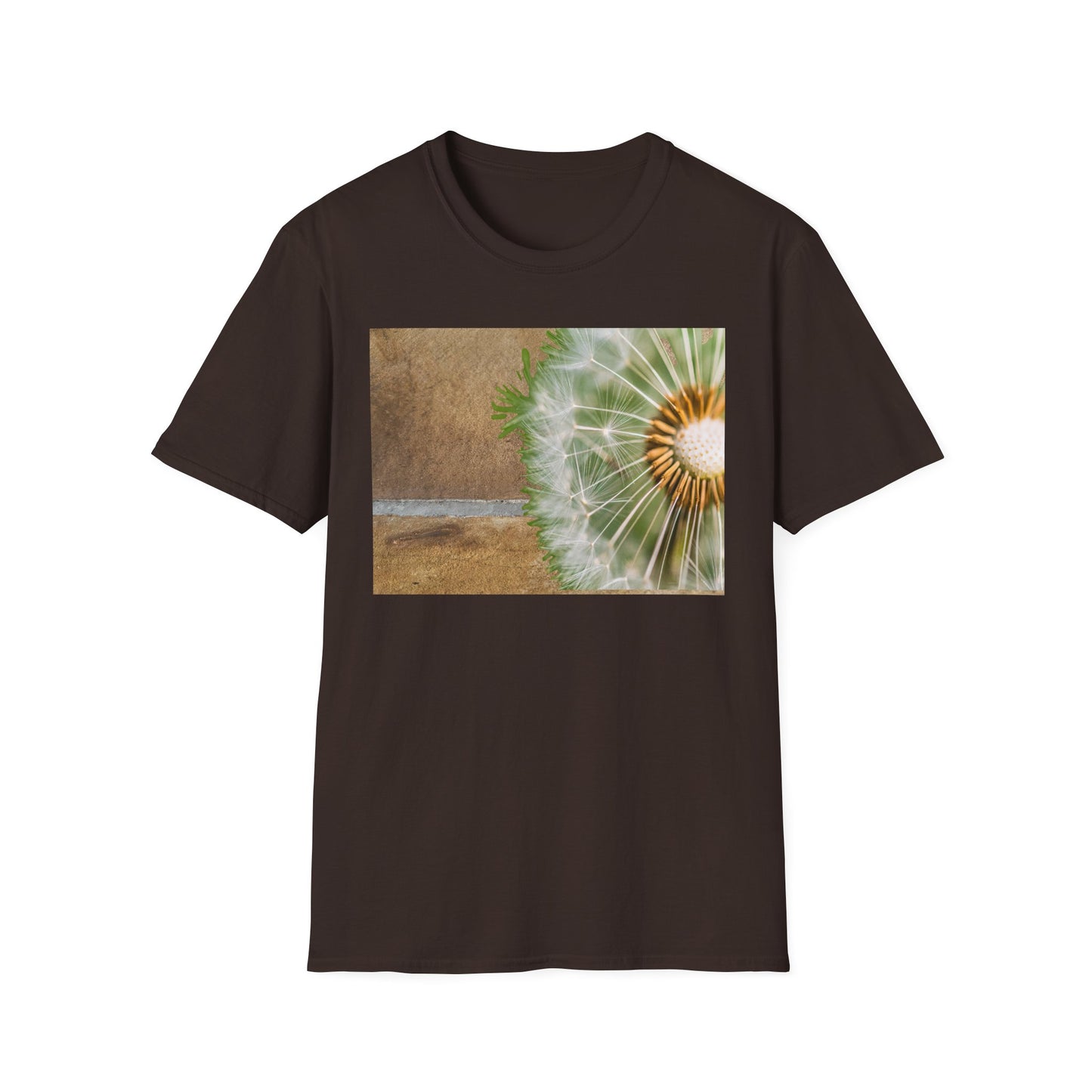 Boho Floral T-Shirt, Softstyle Unisex Tee, Casual Wear, Nature Lover Gift, Summer Outfit, Art Inspired Clothing