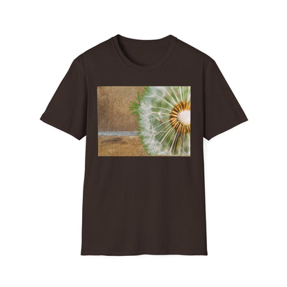 Boho Floral T-Shirt, Softstyle Unisex Tee, Casual Wear, Nature Lover Gift, Summer Outfit, Art Inspired Clothing