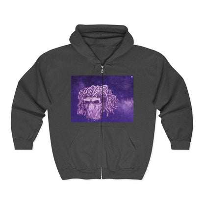 Starred Cosmic Purple Masked Skull Demon