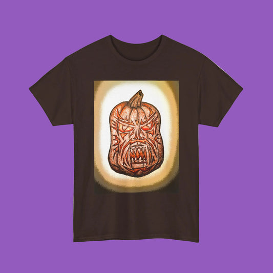 The Goth Pumpkin Unisex Heavy Cotton Tee