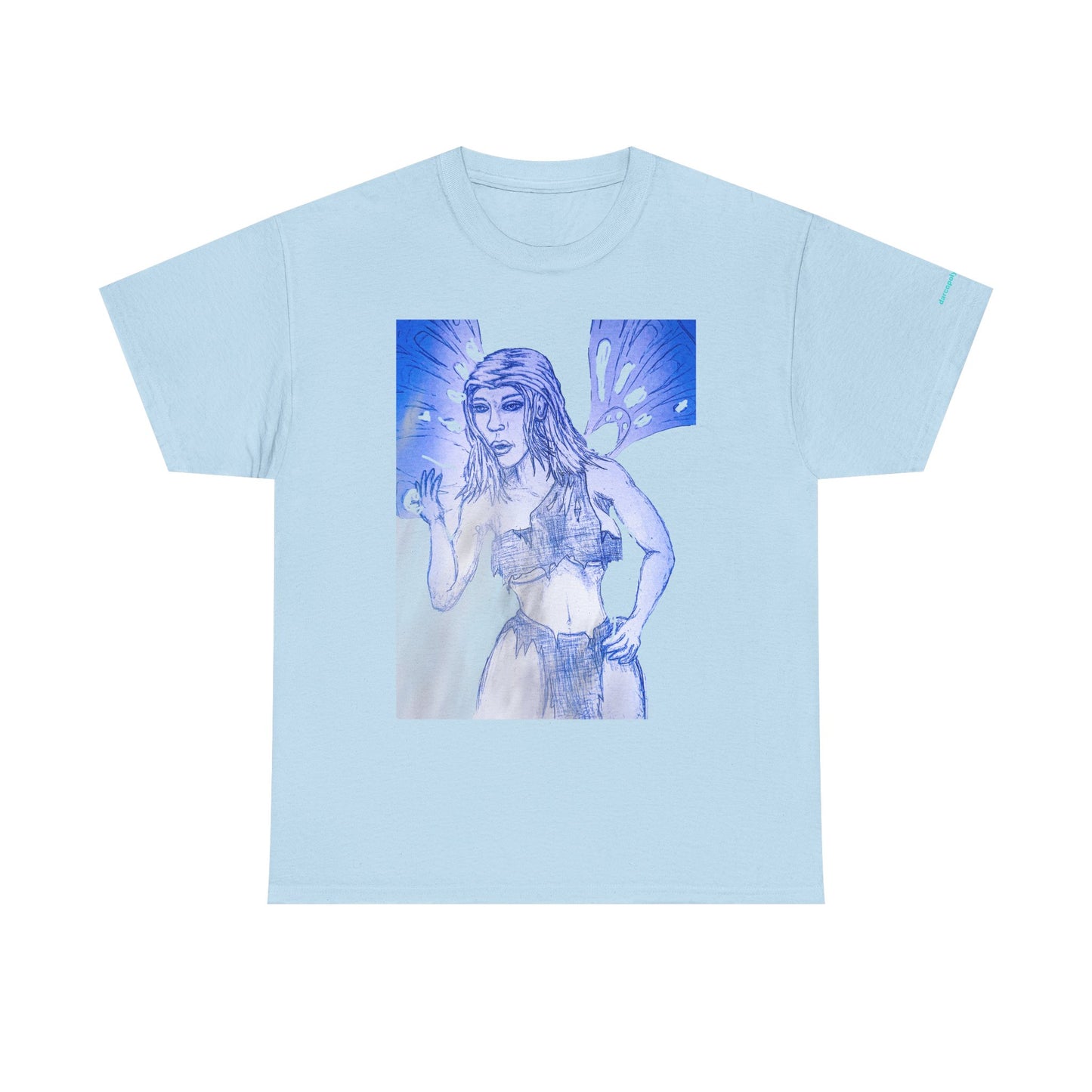 Fairy Warrior Angel Unisex Heavy Cotton Tee