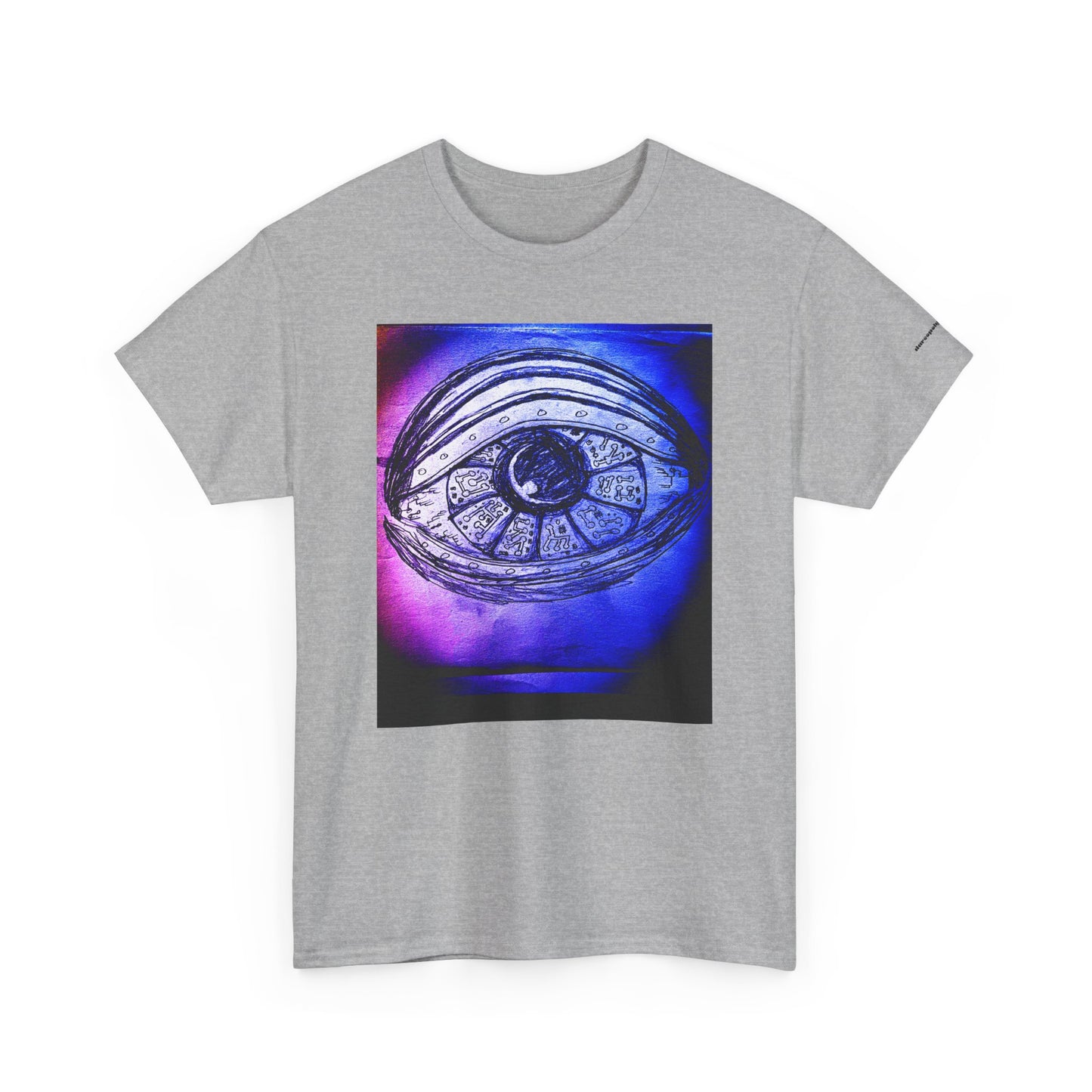 Mystic Eye Graphic Tee — Cosmic Third Eye Illustration T-Shirt
