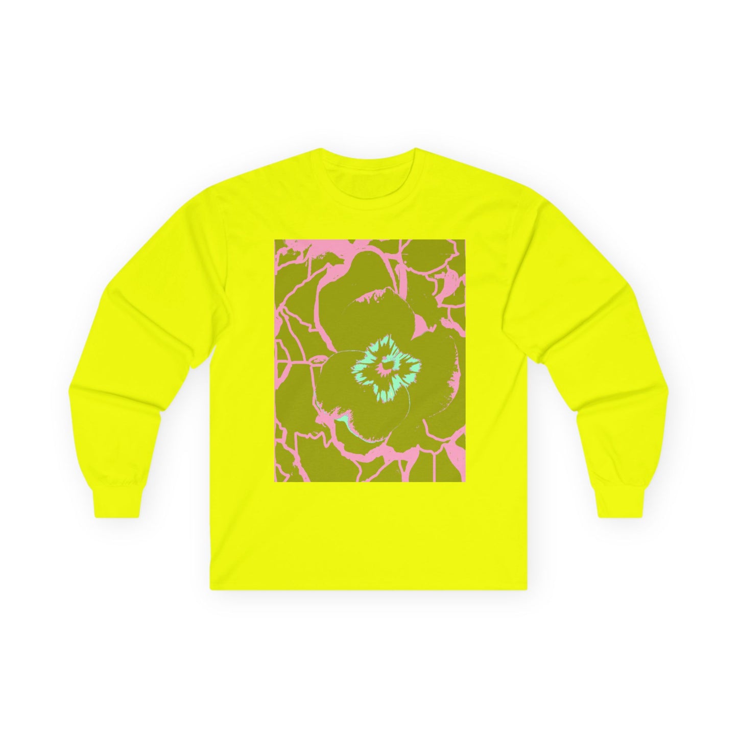 Vibrant Floral Long Sleeve Tee, Unisex Cotton Shirt, Trendy Spring Apparel, Gift for Flower Lovers, Casual Fashion Top, Art-Inspired [...]