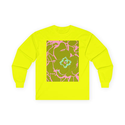Vibrant Floral Long Sleeve Tee, Unisex Cotton Shirt, Trendy Spring Apparel, Gift for Flower Lovers, Casual Fashion Top, Art-Inspired [...]
