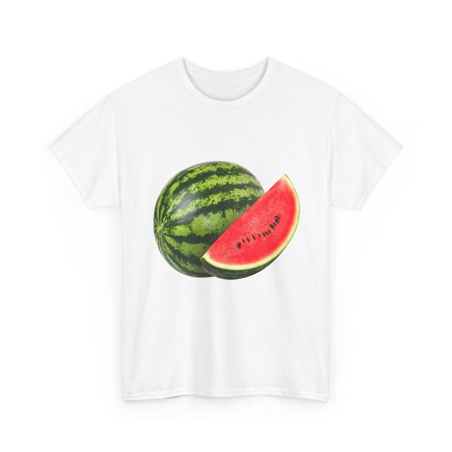 Summer Vibes Watermelon Tee, Fun Summer Shirt, Unisex Graphic T-Shirt, Cute Gift for Fruit Lovers, Casual Everyday Top