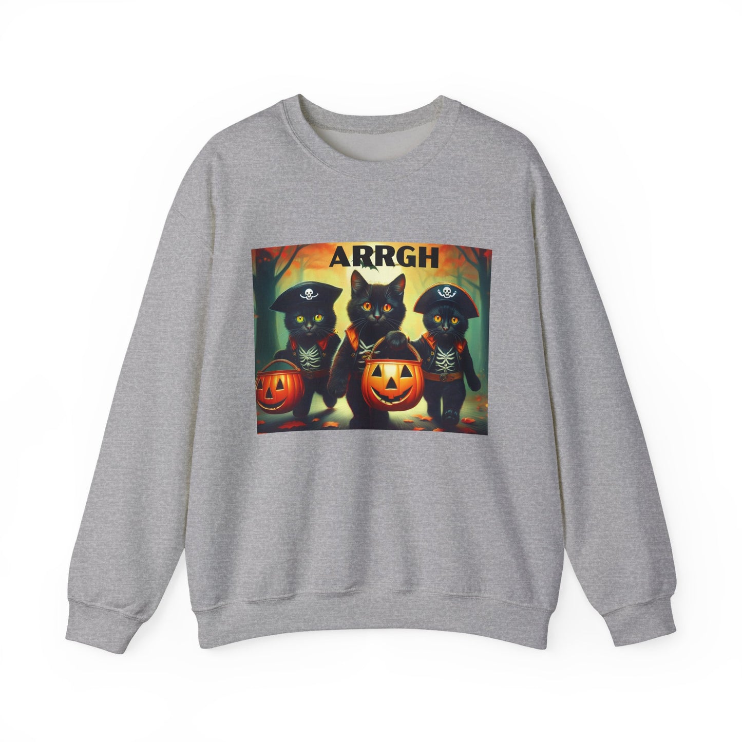 Pirate Cats Crewneck Sweatshirt - Halloween Costume