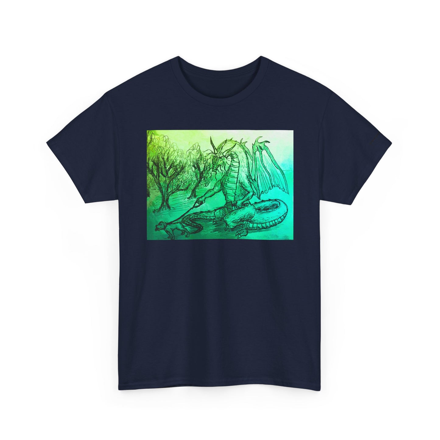 Dragon Art Unisex Heavy Cotton Tee