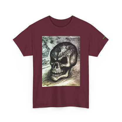 Skull Graphic Unisex Heavy Cotton Tee