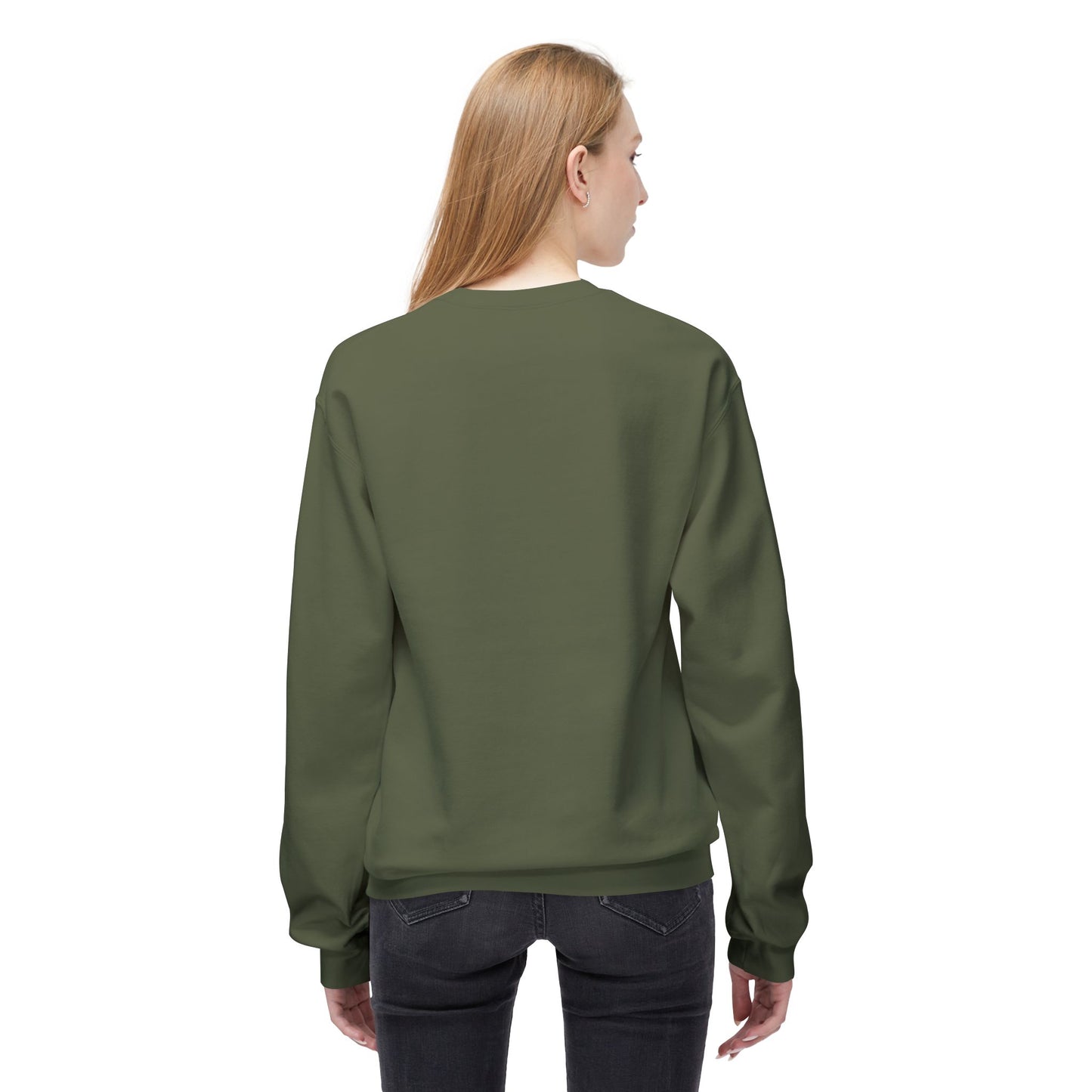 Vintage Green Dragon Unisex Midweight Softstyle Fleece Crewneck Sweatshirt